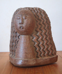 Bruno Colucci, Idolo, 2002, Sculpture Ceramic